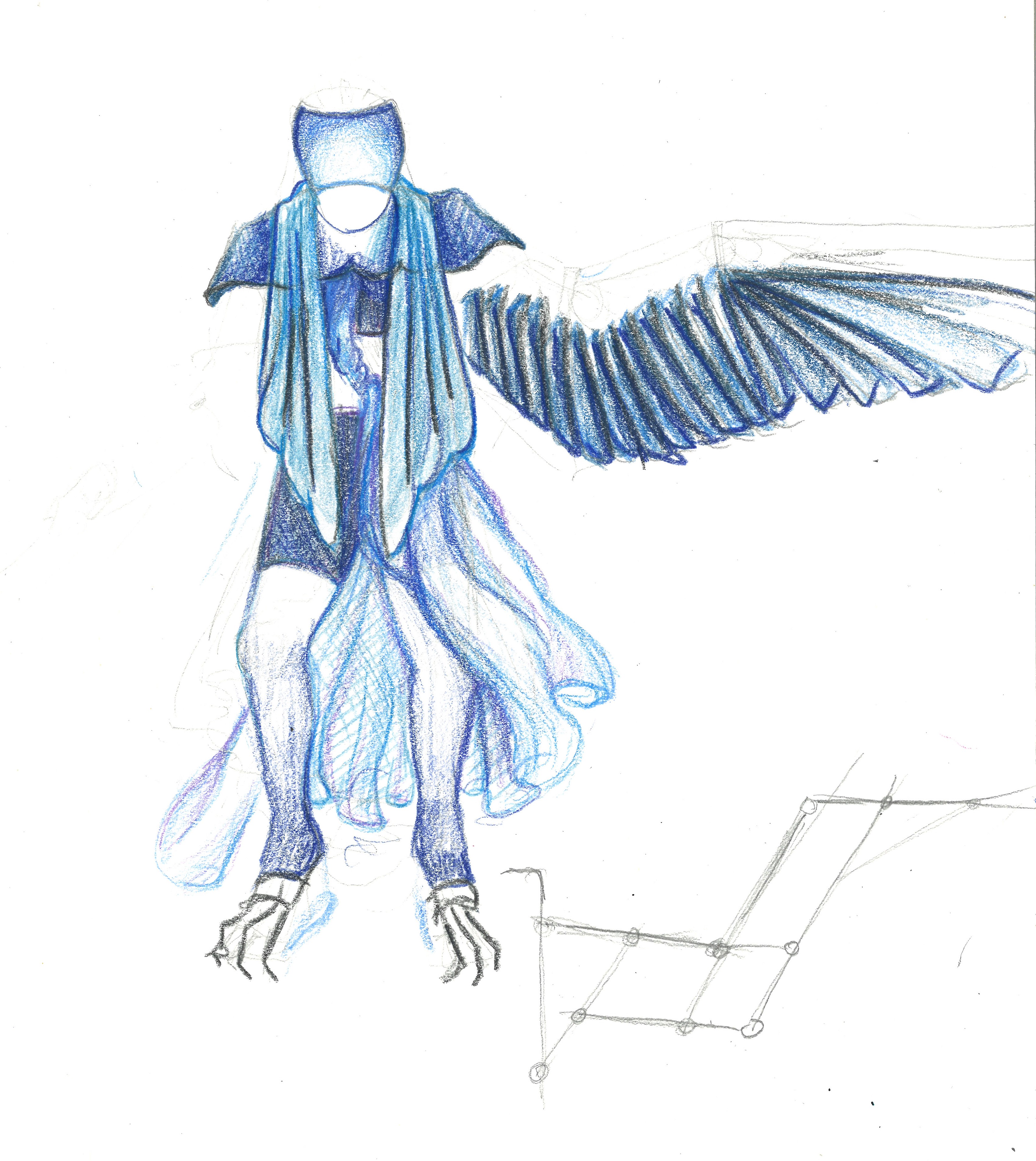 Ariel harpy rendering